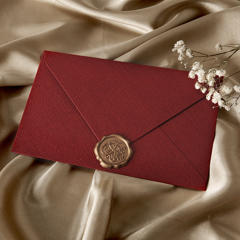 10枚入りリネン風封筒セット（シーリングワックス付き）- レ - Wax Seal Letter Kit のレビューと価格