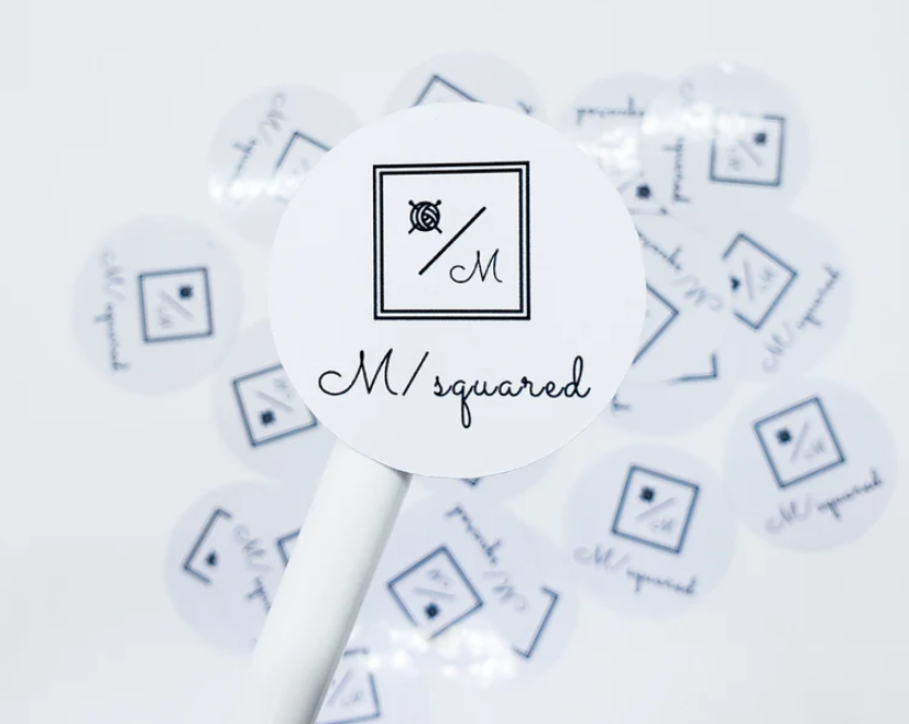 100 個カスタムビジネスロゴステッカー結婚式の装飾パーソナ - Personalised Candle Label のレビューと価格