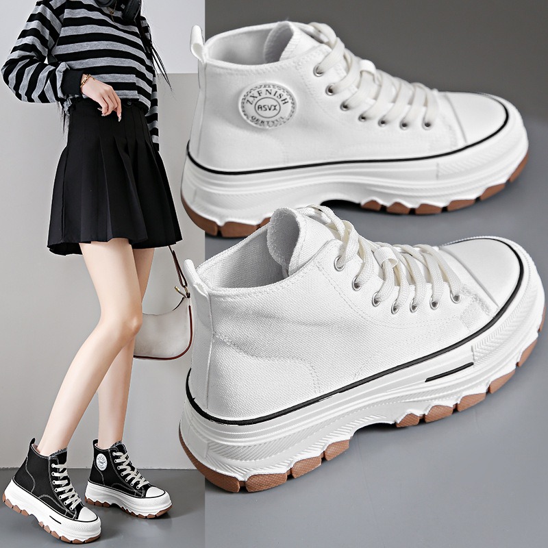 女性用ハイトップスニーカー,レース付きカジュアルスニーカー, - Vans Shoes Old Skool のレビューと価格