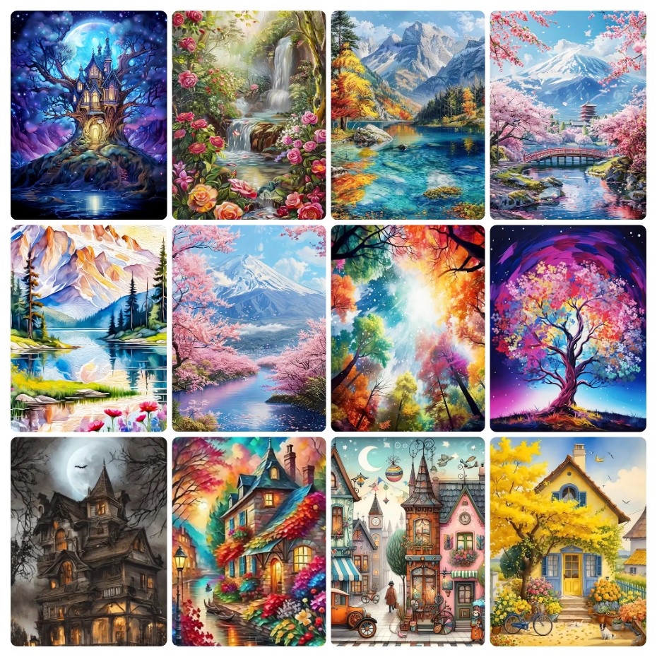5D DIYダイヤモンドペインティング レジェンドフラワーラ - Photo Mosaic Print のレビューと価格