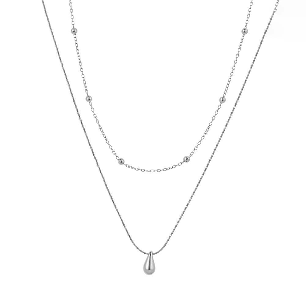 DGIDDK ステンレススチール クリエイティブ ティアドロ - Birth Flower Necklace のレビューと価格
