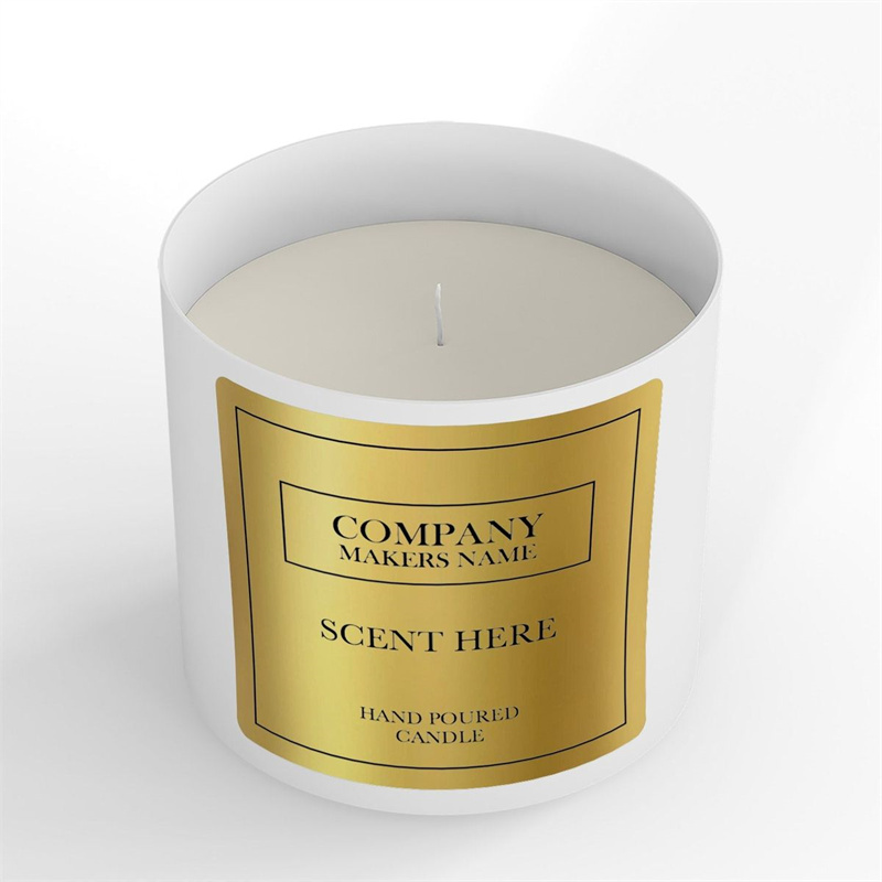カスタム3Dエンボス加工金箔粘着ステッカー 高級感のあるテク - Personalised Candle Label のレビューと価格